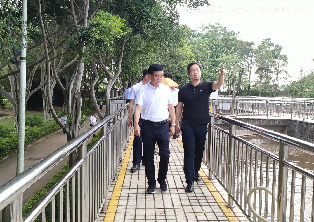五象新区(自贸试验区南宁片区)管委会领导率队赴华鸿明阳再生水厂开展生态环境保护专项调研 五象新区(自贸试验区南宁片区)管委会领导率队赴华鸿明阳再生水厂开展生态环境保护专项调研
