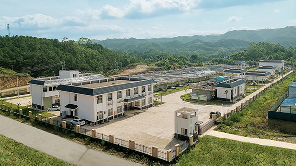 2020年生态环境创新工程百佳案例广西容县污水处理项目