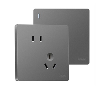 德力西插座-开关面板